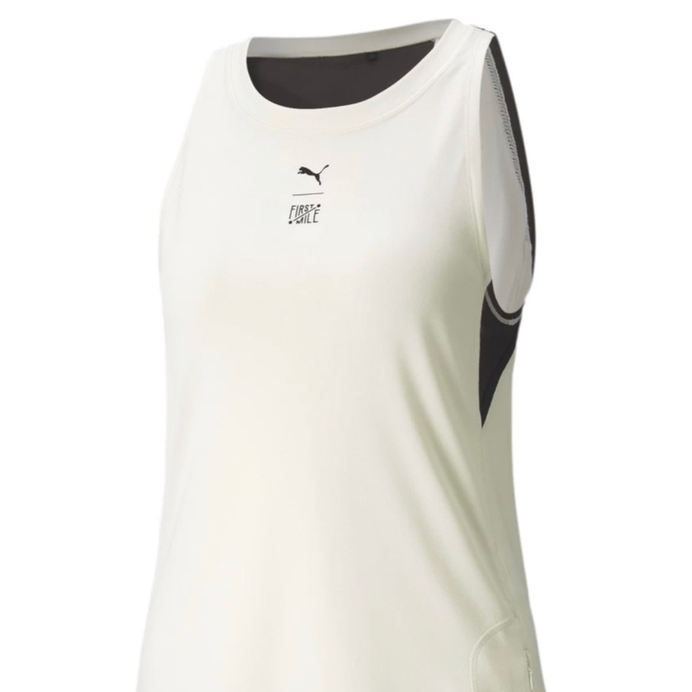 Puma women casual no sleeves ivory size M